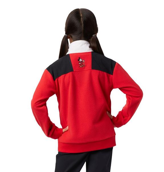 Columbia Disney Fleece Jacket Red For Girls NZ82417 New Zealand